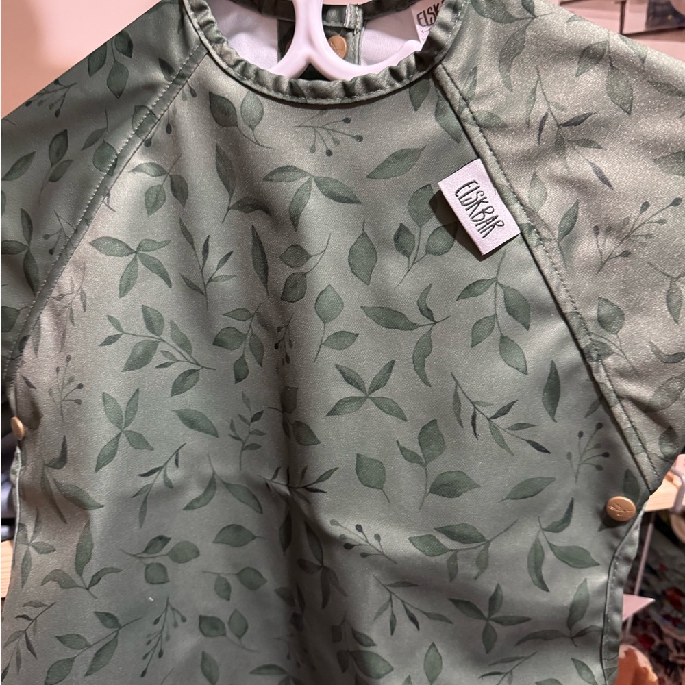 Elskbar Explorer Bib Green Leaf NEW